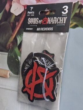 Sons Of Anarchy Car Air Freshener – Cherry Scent (3 Pack)